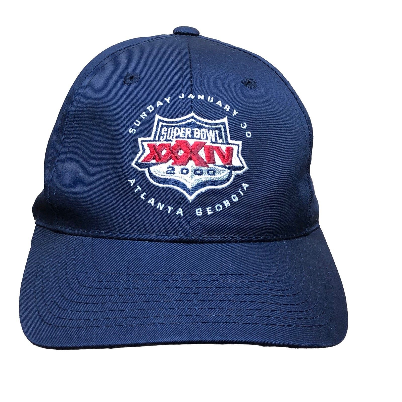 Vintage Super Bowl Xxxiv 2000 Super Bowl Hat Cap Snapback Logo Athletic Y2k Nfl